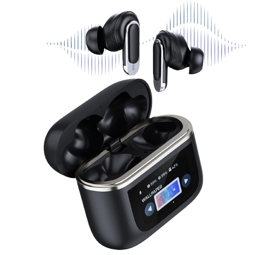 Smart Touch Screen Bluetooth 5.0 Wireless Earbuds