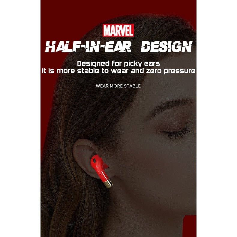 100% Genuine Spider-Man & Iron Man Wireless Earphone