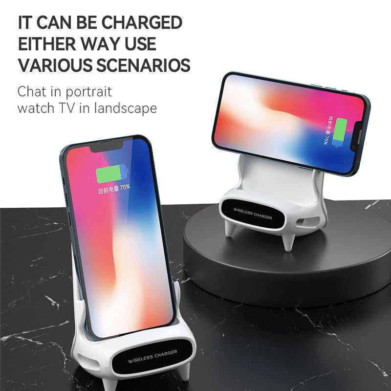 15W Wireless Fast Charging Mobile Phone Stand