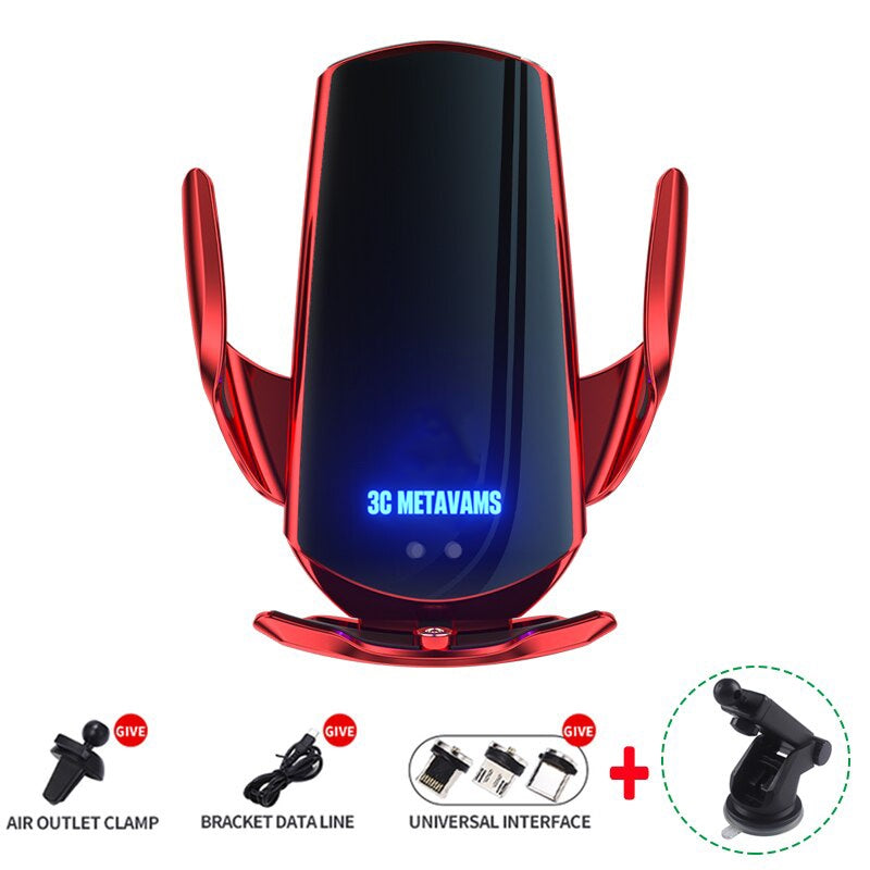 Q13 Wireless Charger Automatic Sensing Car Phone Holder